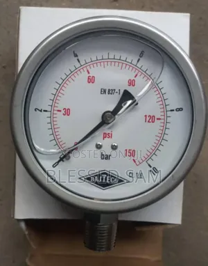 Pressure Gauge Valve Oil Face