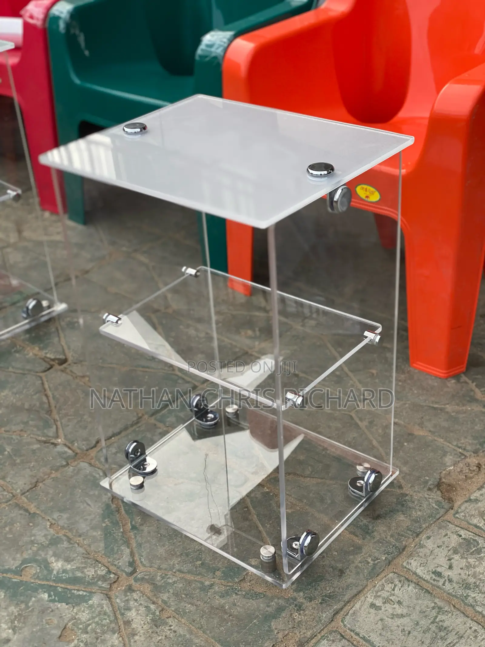 Your High Quality Unbreakable Acrylic Side Stool
