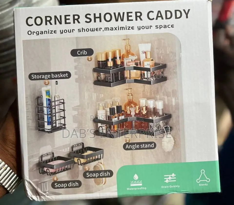 5 Pieces Shower Candy Rack