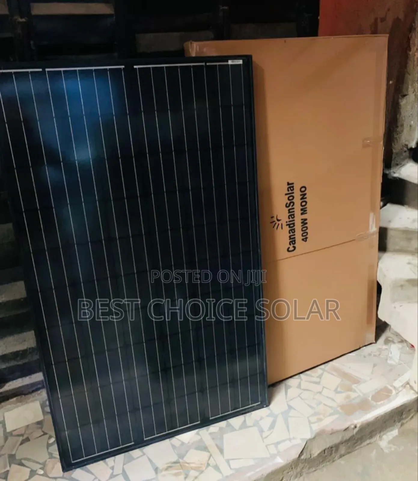 400w 24v Solar Panel Mono Black