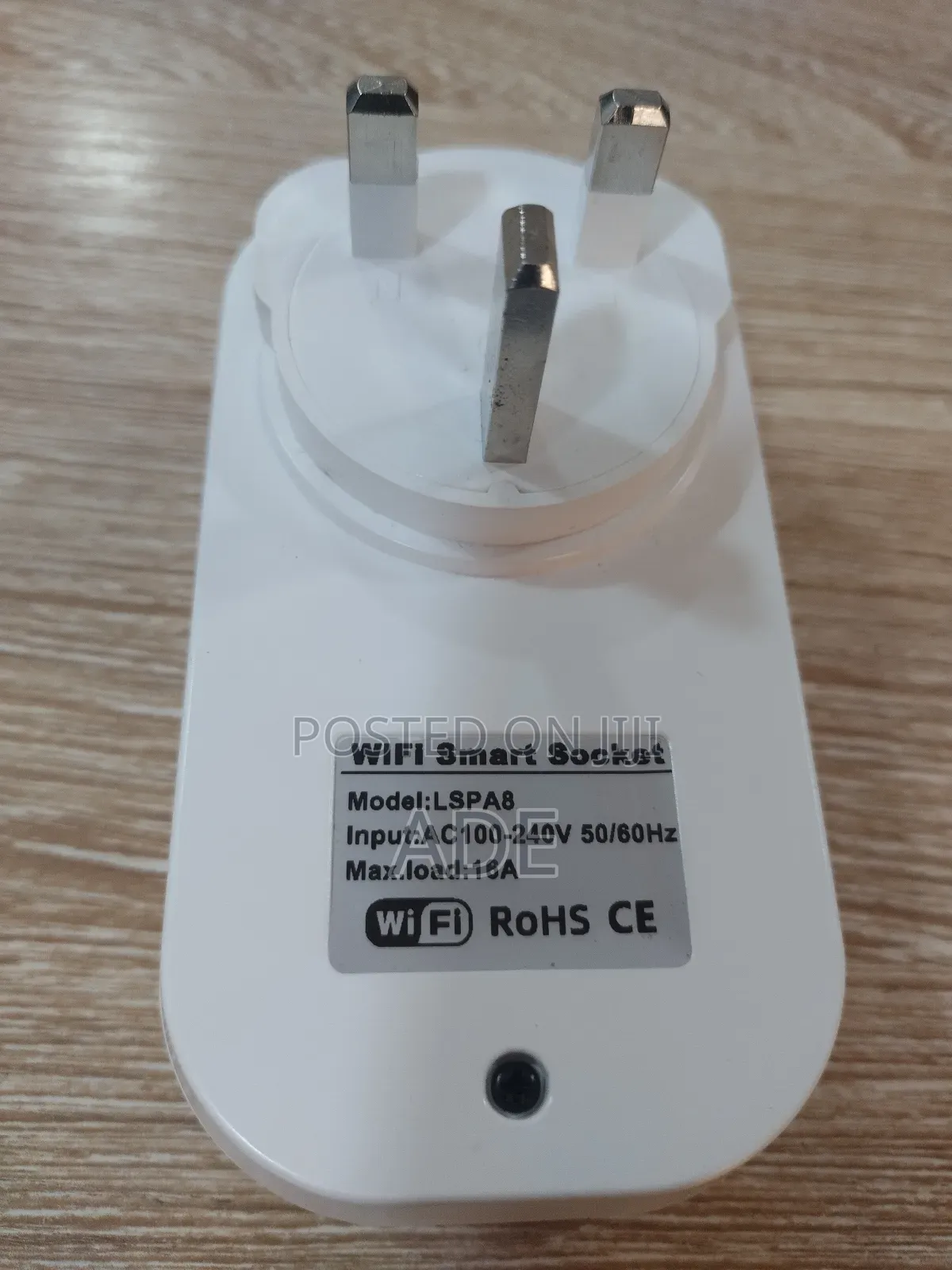 Smart Wifi Plug (Software Remote Controlled)