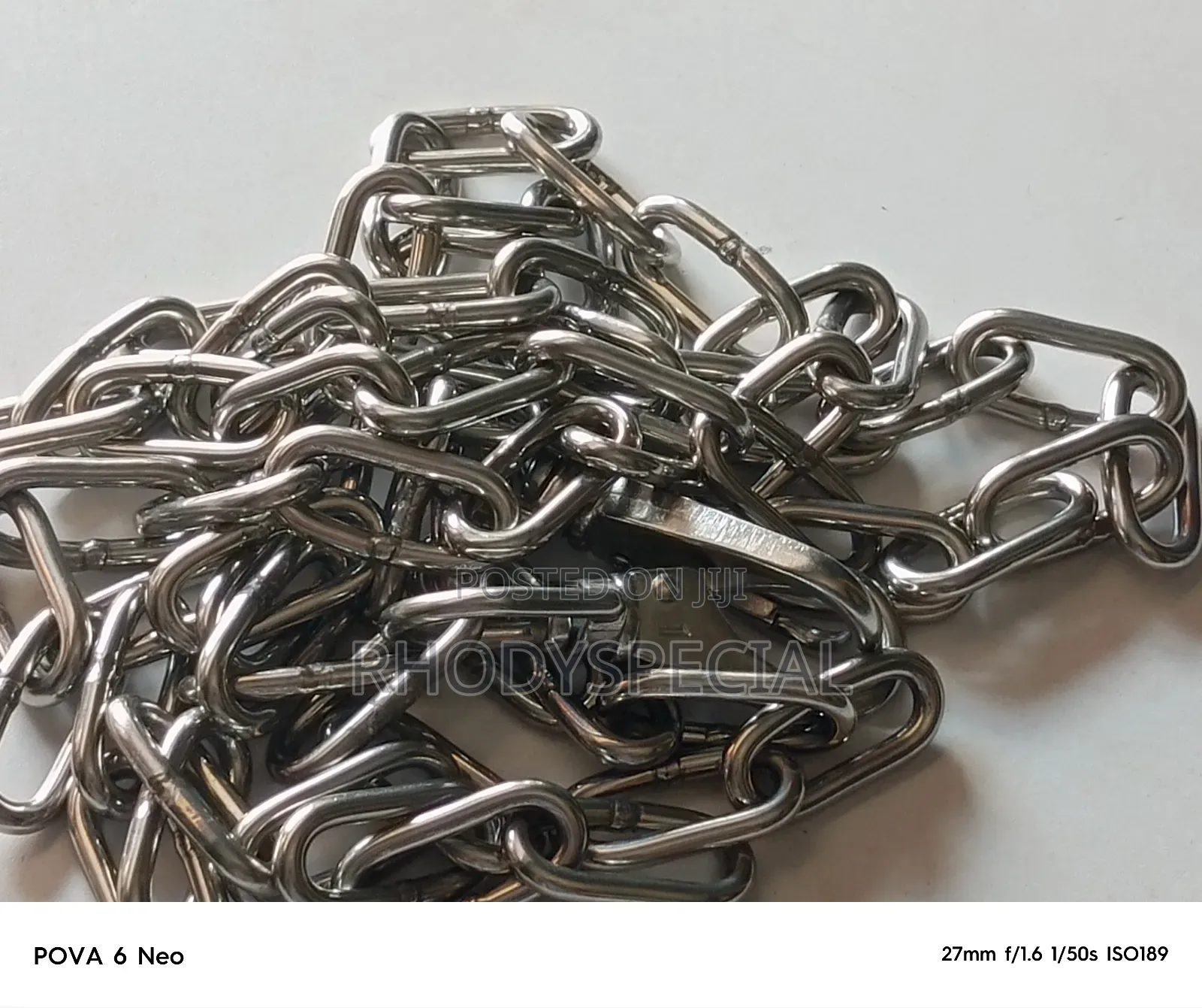 Kennel Chain 5mm by 8ft (Anti Rust)