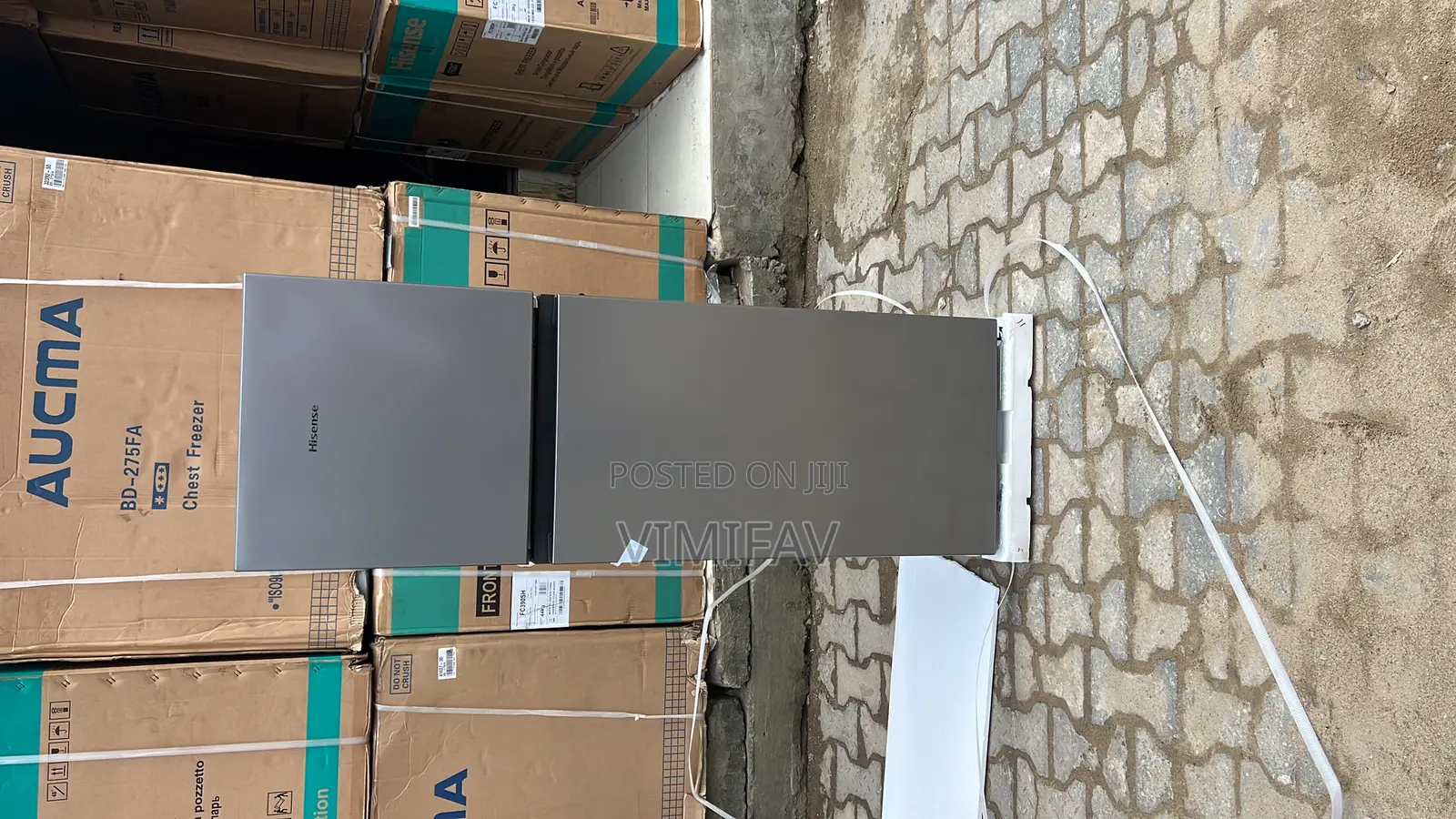 Hisense Double Door Fridge Model 205