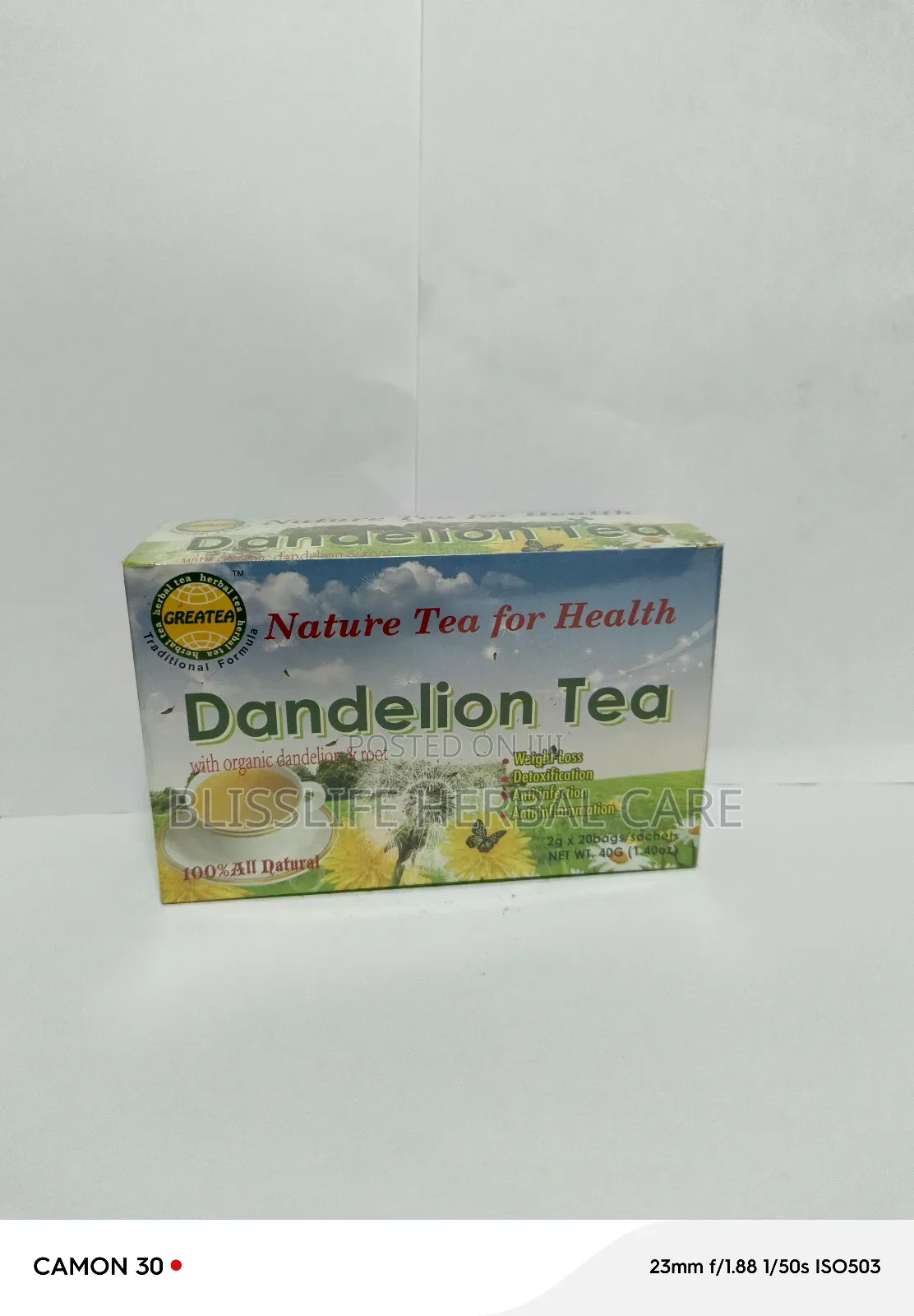 Dandelion Herbal Tea Great