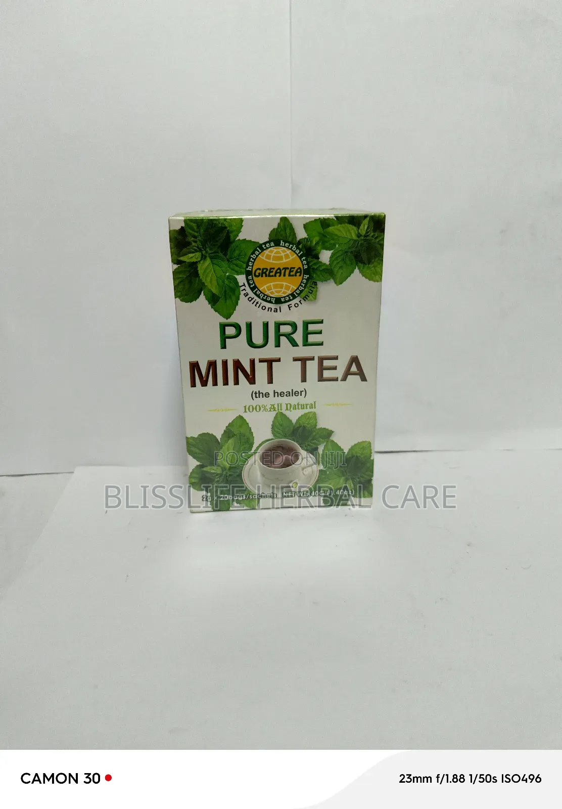 Pure Mint Herbal Tea Great