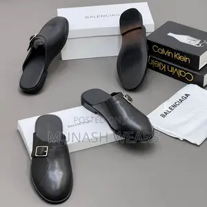 BALENCIAGA Leather Half Shoe