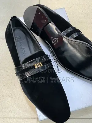 Pure Italian Velvet Luca Bosi Shoe,Worldwide Delivery