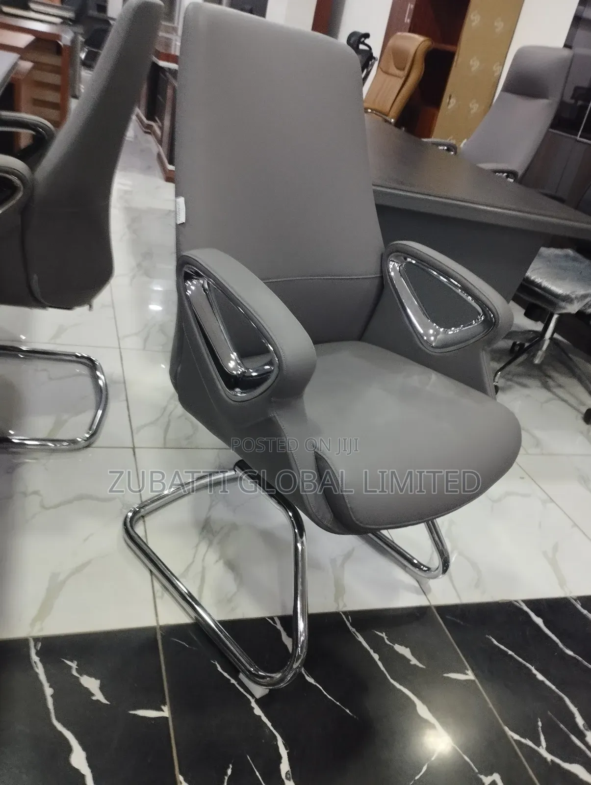 Executive Office Leather Visitors Chair