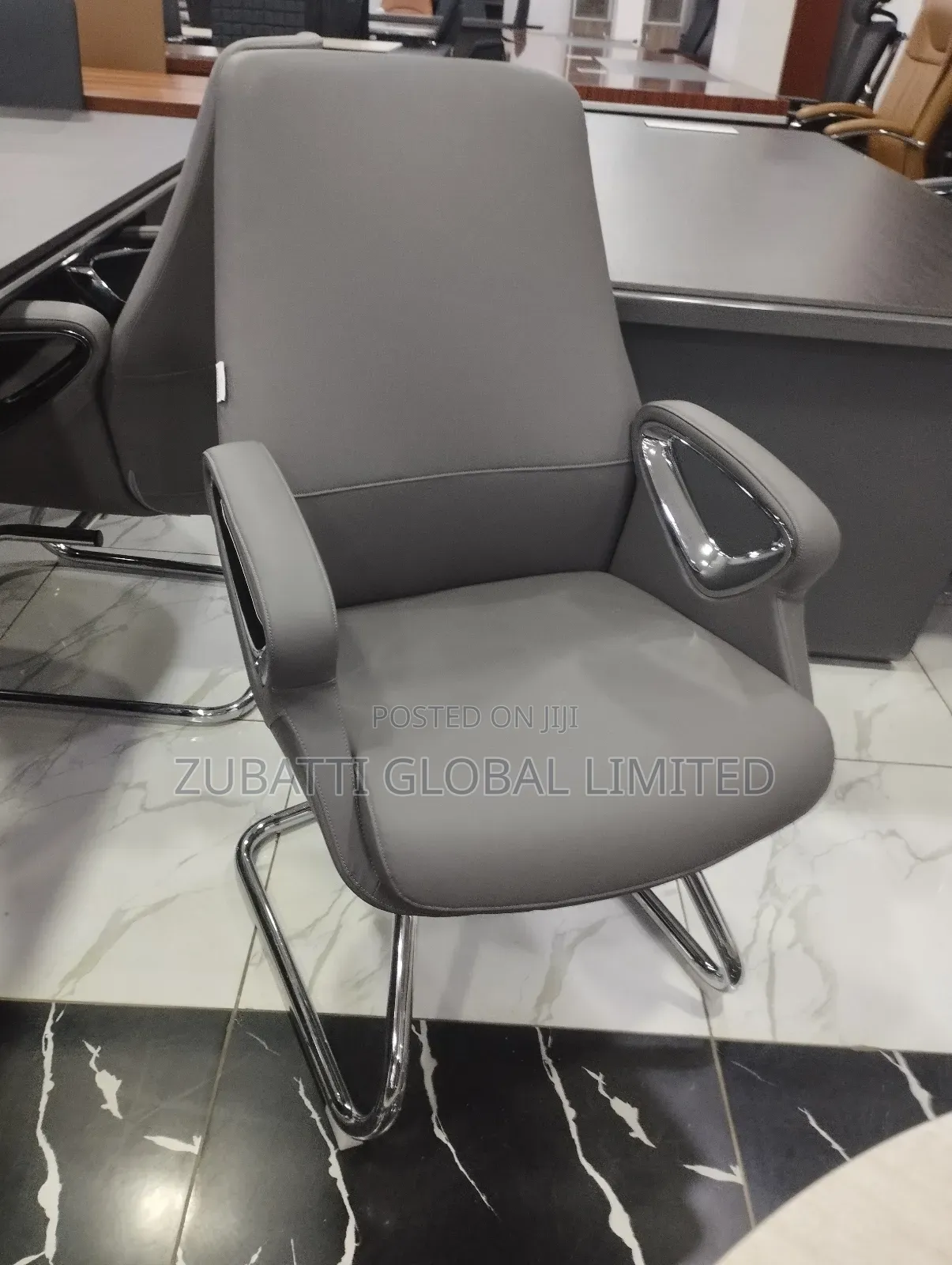 Executive Office Leather Visitors Chair