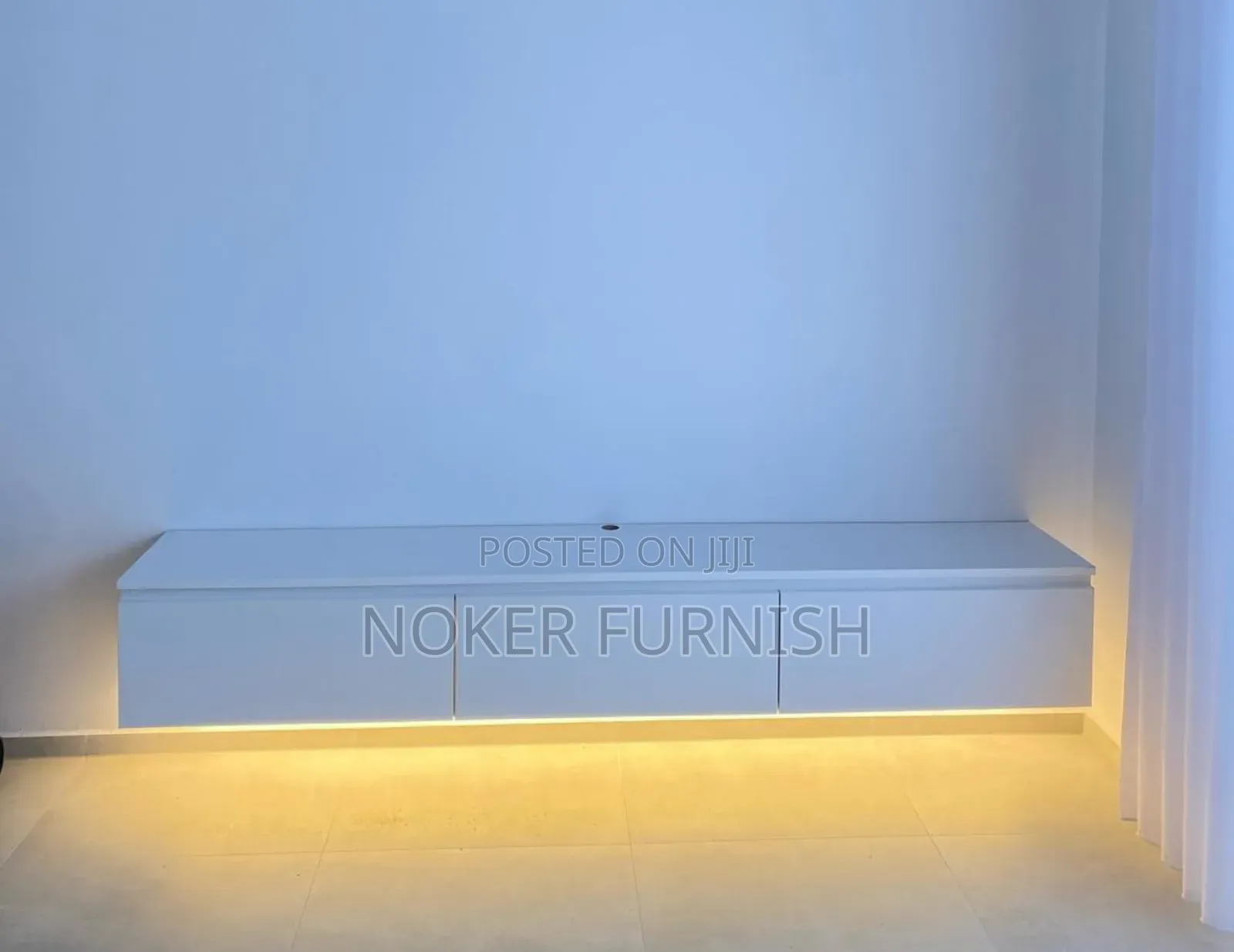 High Gloss Floating Tv Stand