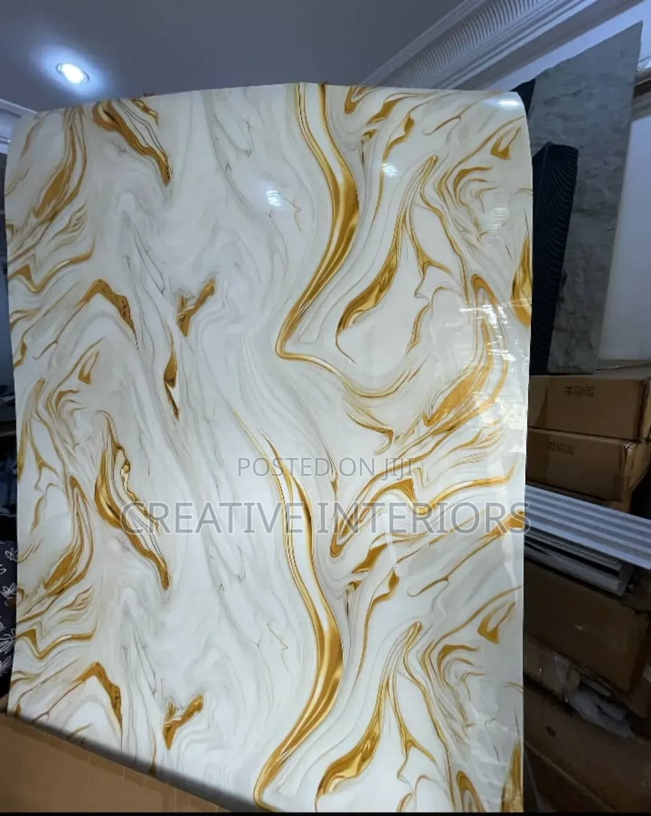 3d Exclusive PVC Marble Sheet