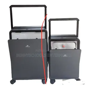 Leaves King Black Set of 2 Celebrity Boxes With Laptop Space