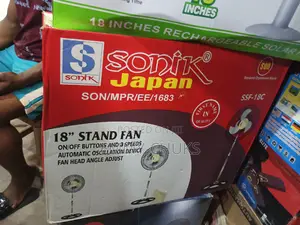 Sonik Japan Standing Fan 18"