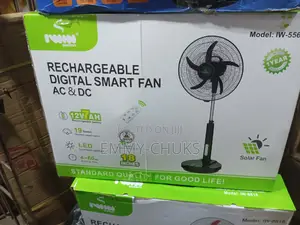 Rechargeable Digital Smart Fan 18"