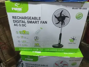 18" Iwin Digital Rechargeable Fan
