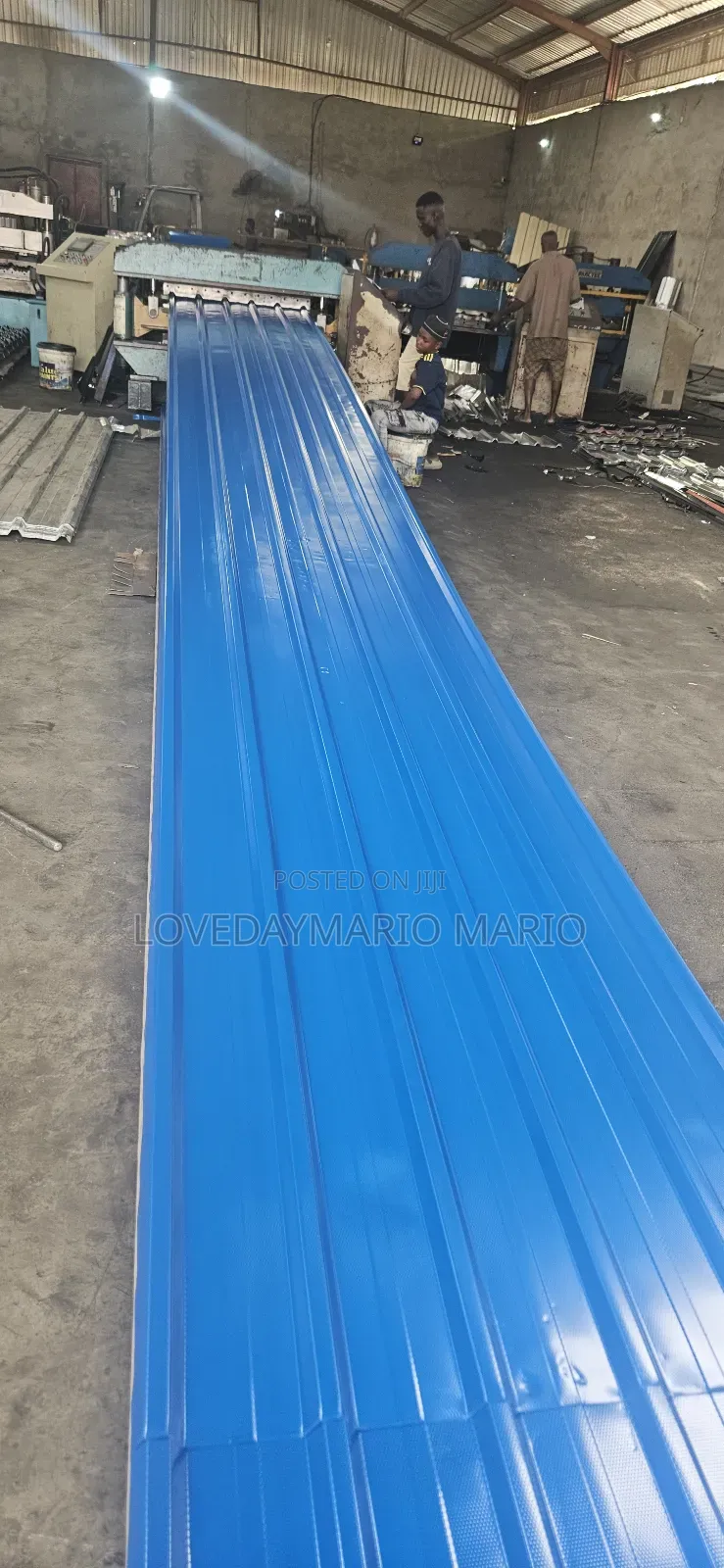Long Span Roofing 0.45mm Deep Blue