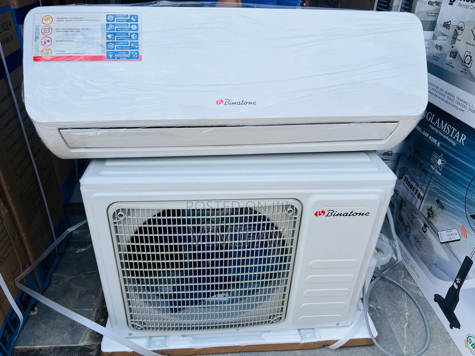Binatone 2hp Spit AC With Free Installation Kit