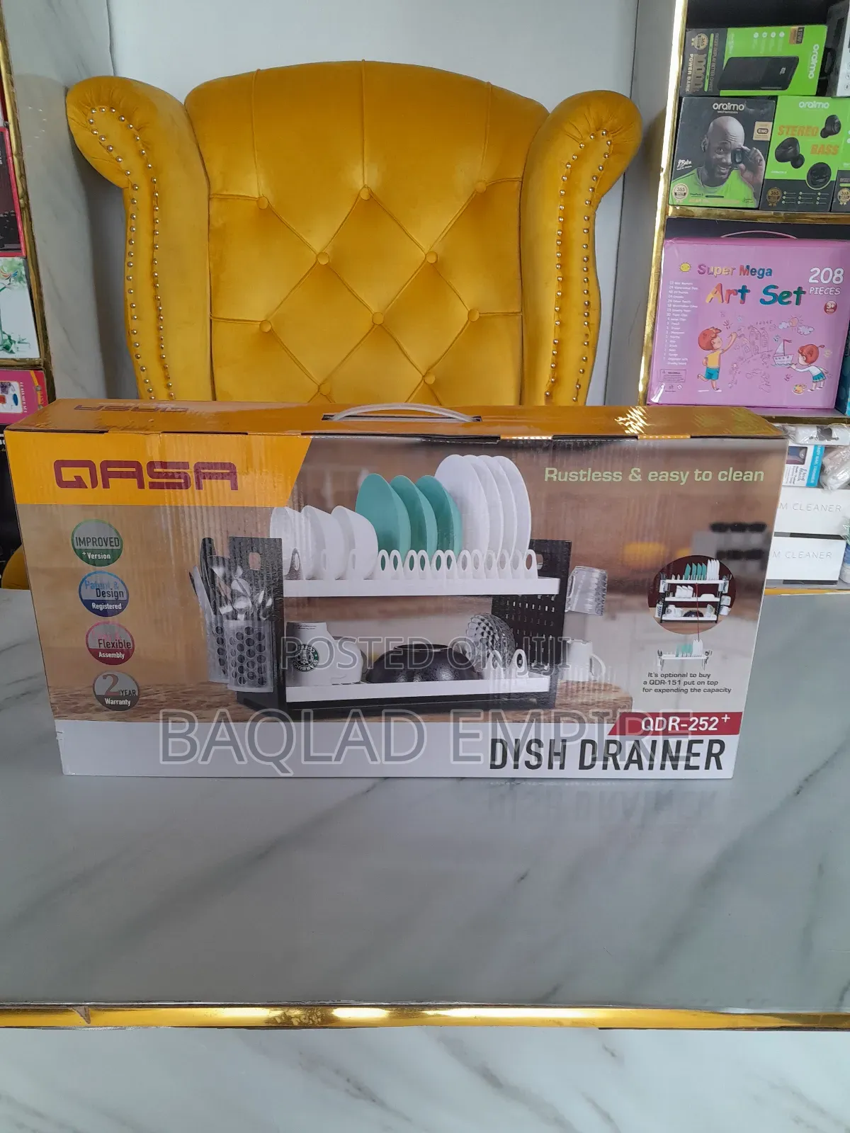 2 Steps Qasa Dish Rack