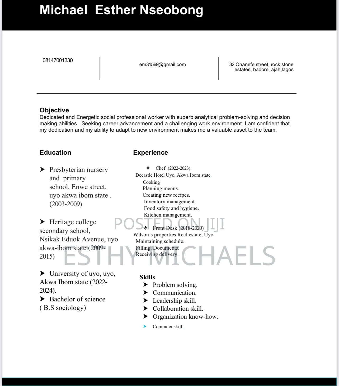 Social Media Manager / Admin