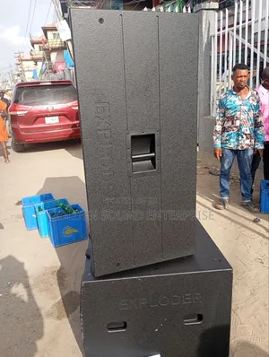 Exploder Box Speakers Full Range 315