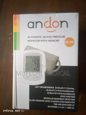Andon Automatic Blood Pressure Monitor With Memory