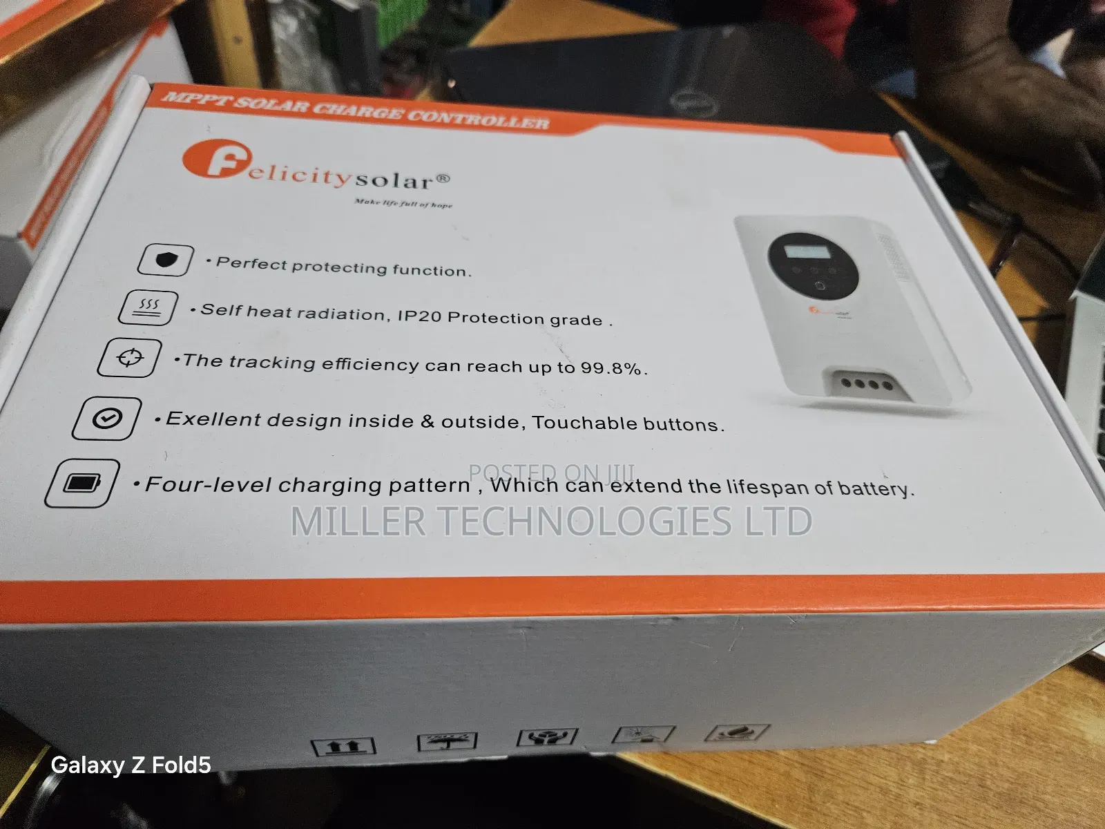 Felicity 60a MPPT Charge Controller for Solar Panels