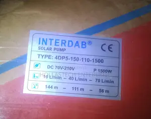 Submersible Solar Pump