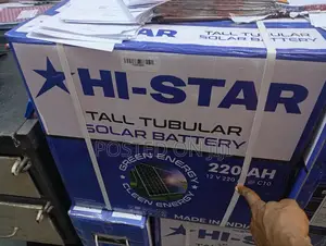 Hi-Star 220ah 12v Tall Tubular Solar Battery
