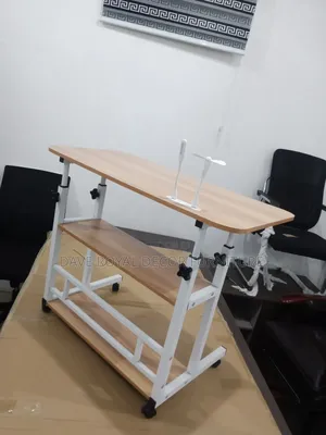 Potable Laptop Table and Light and Fan.