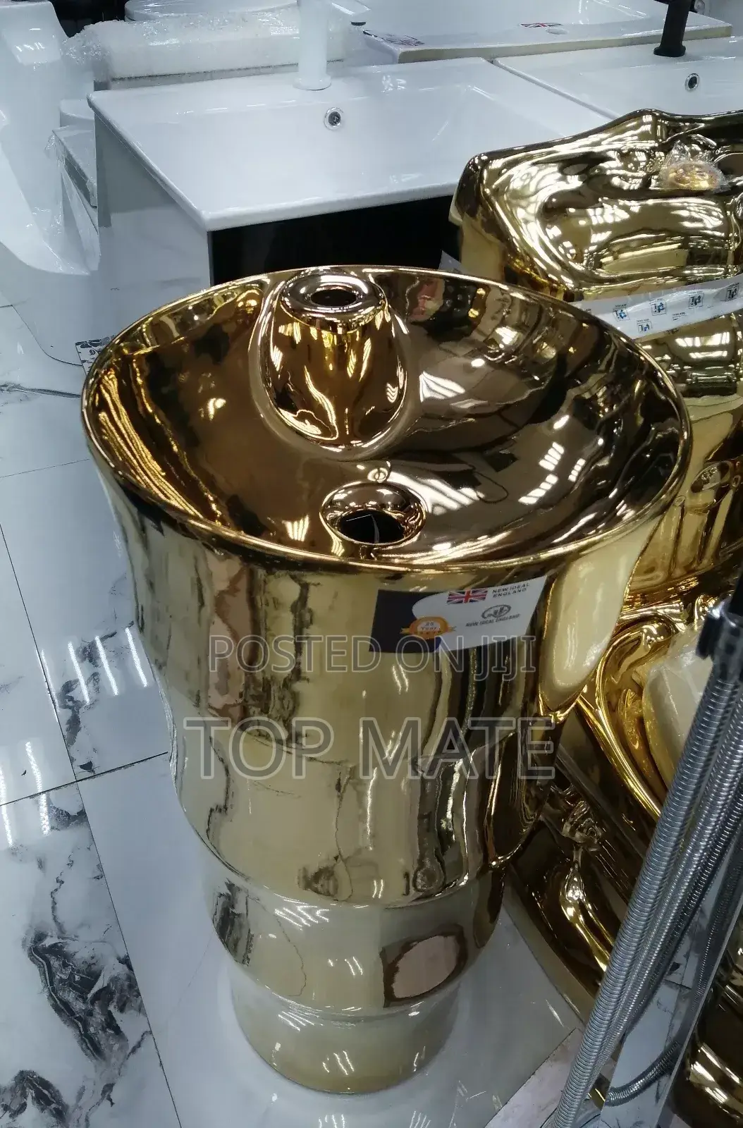 Golden England Standing Dinning Basin D25