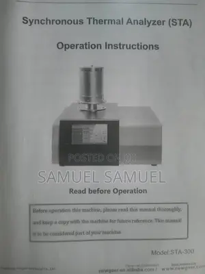 Differential Scanning Calorimeter (DSC)