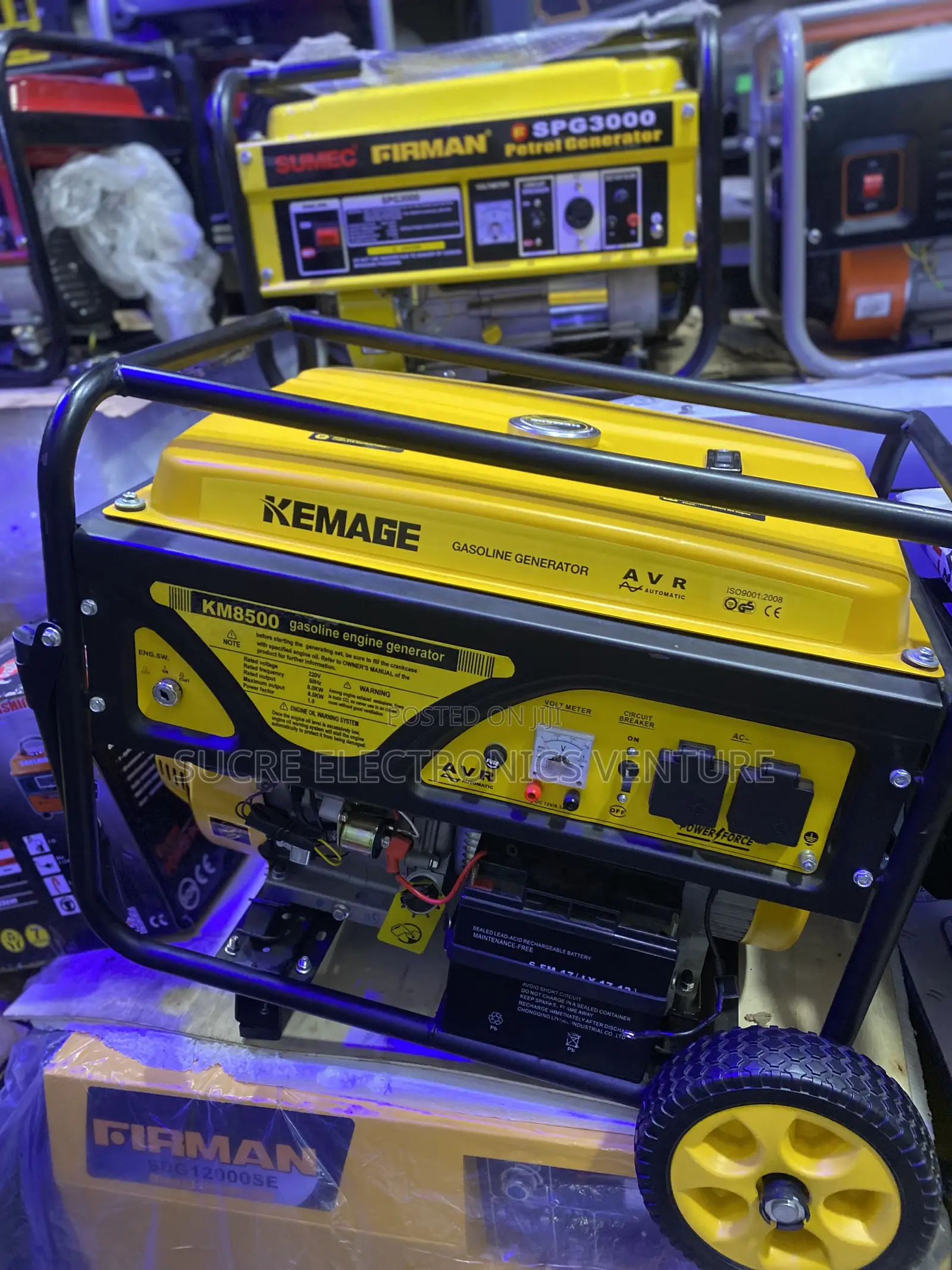 Kemage Km8500e2 8.5kva Petrol Generator