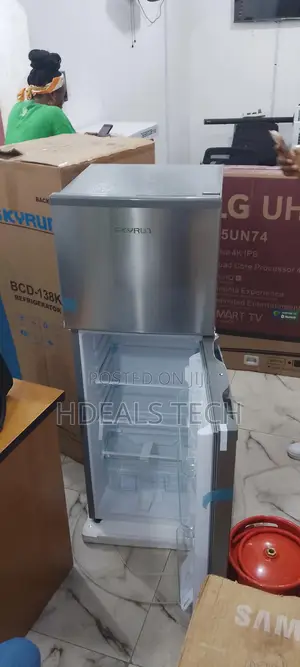 Best-Grade Skyrun Double Door Refrigerator 138 Litres