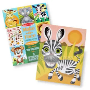 Melissa Doug Make -a- Face Sticker Pad