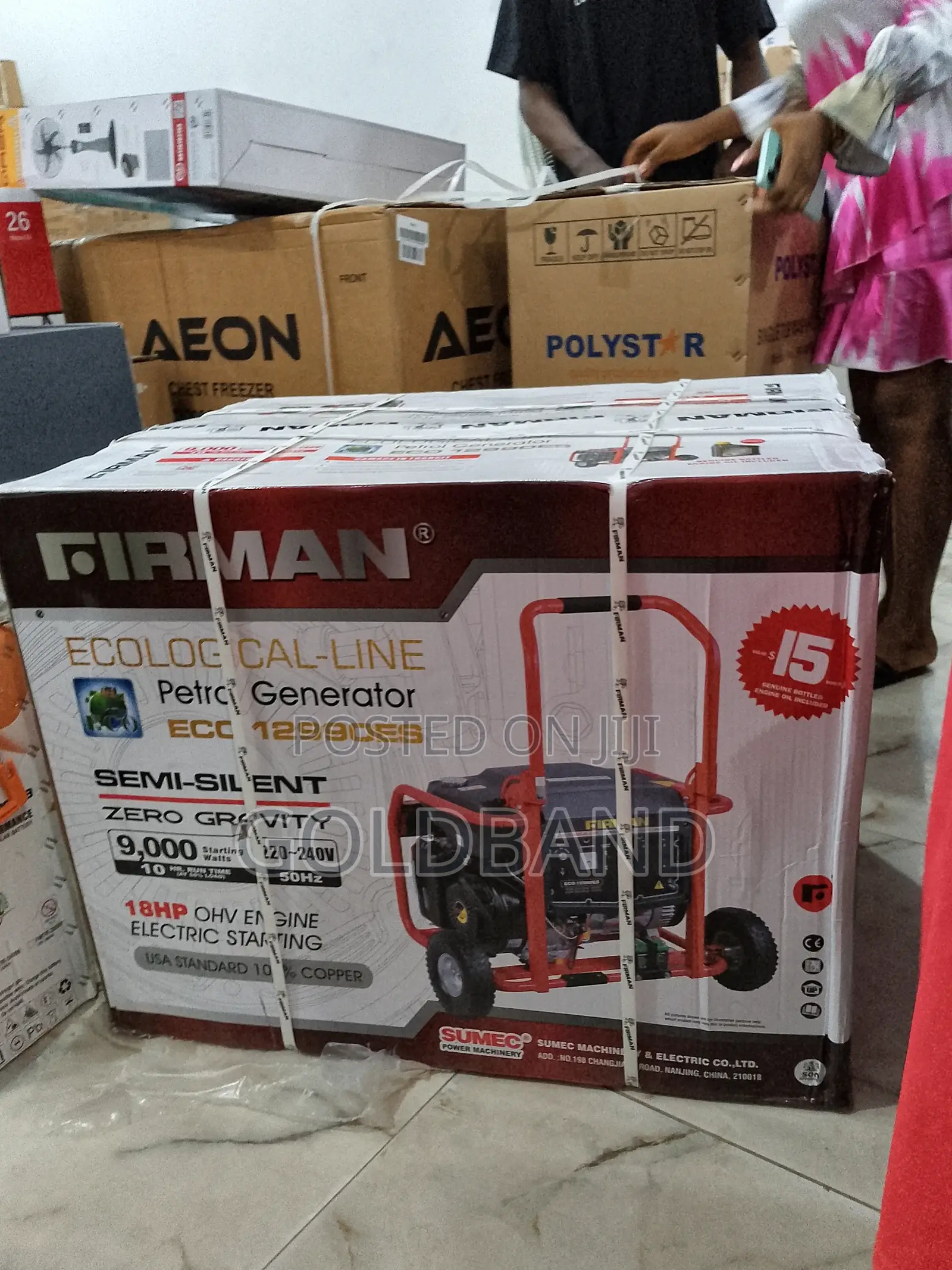 Dependable Firman Sumec Generator Eco-12990es
