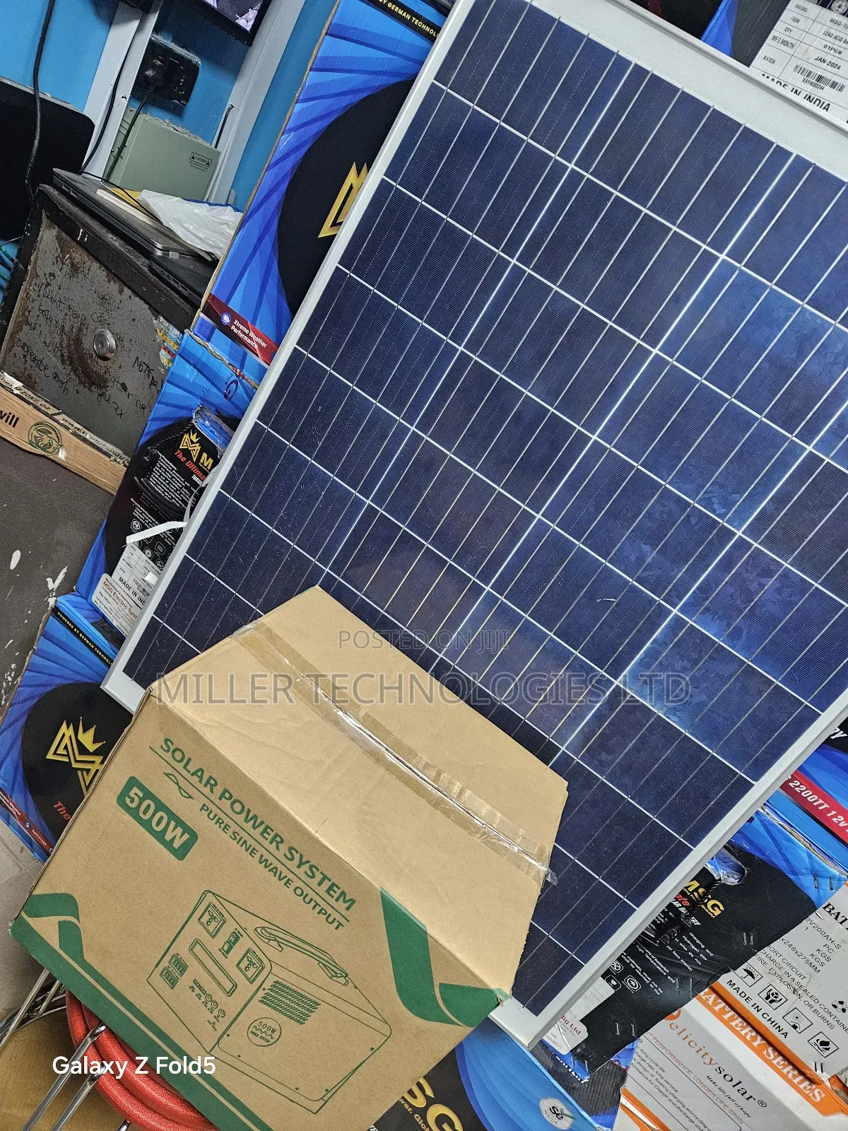 Alltop 500w Solar Generator With 90w Panel