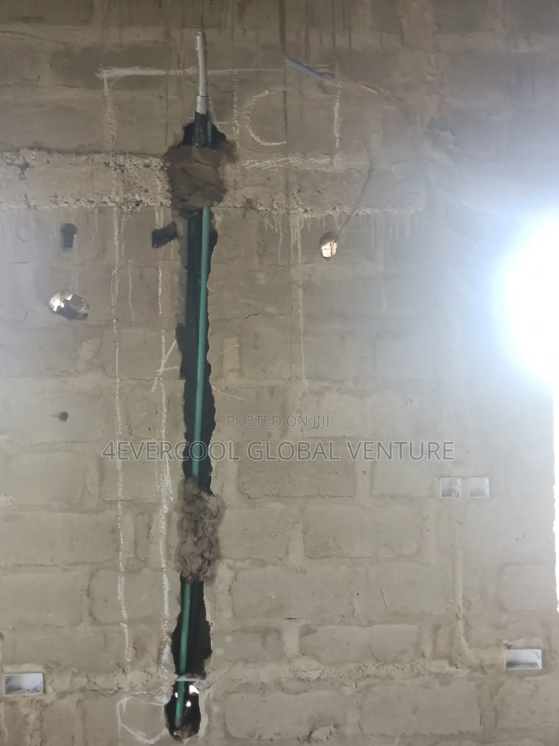 Ac Pipe Installation