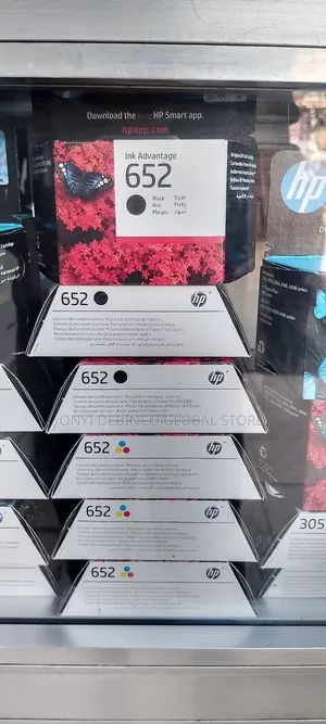 Hp Ink Advantage Cartridge - 652 - Black