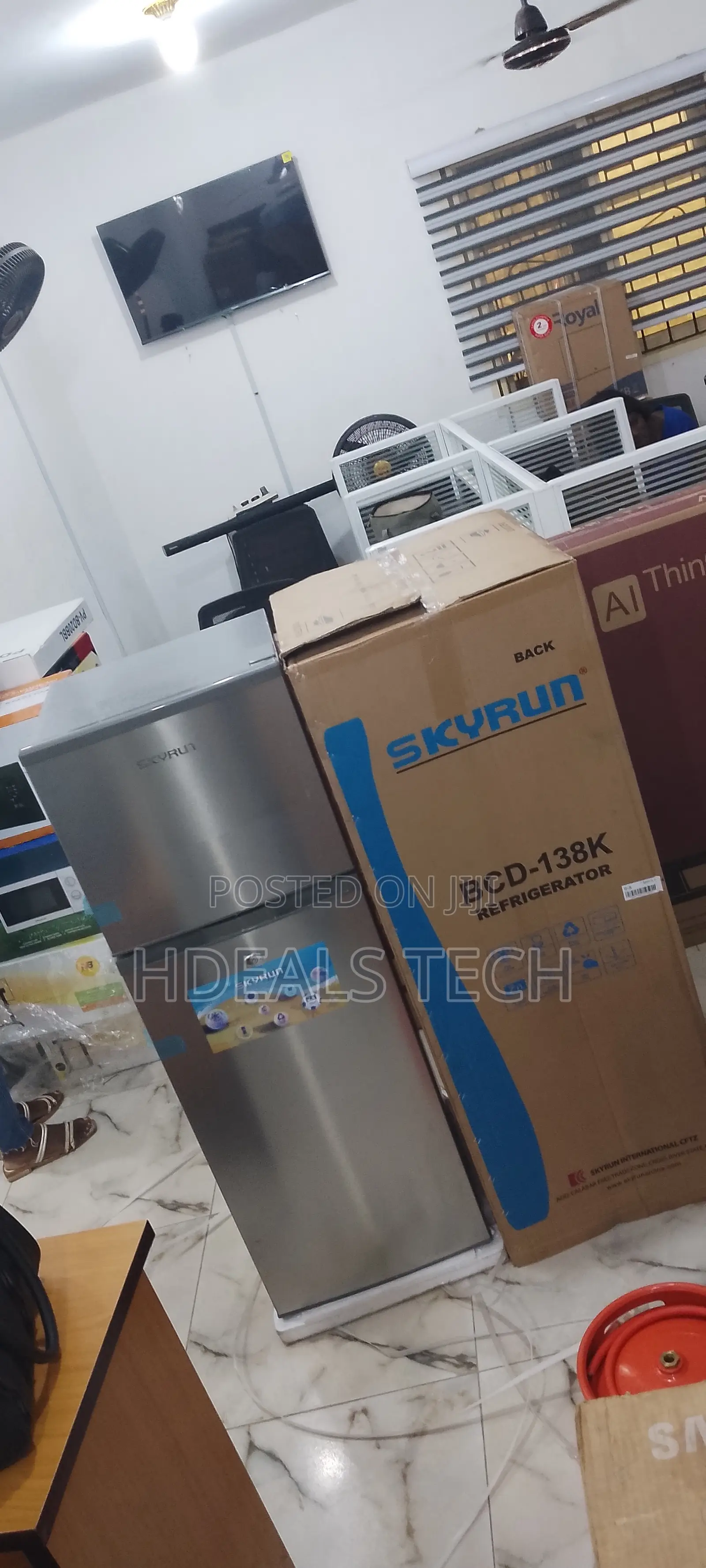 Skyrun DOUBLE DOOR REFRIGERATOR - 138L Yaoota Https://Yaoota
