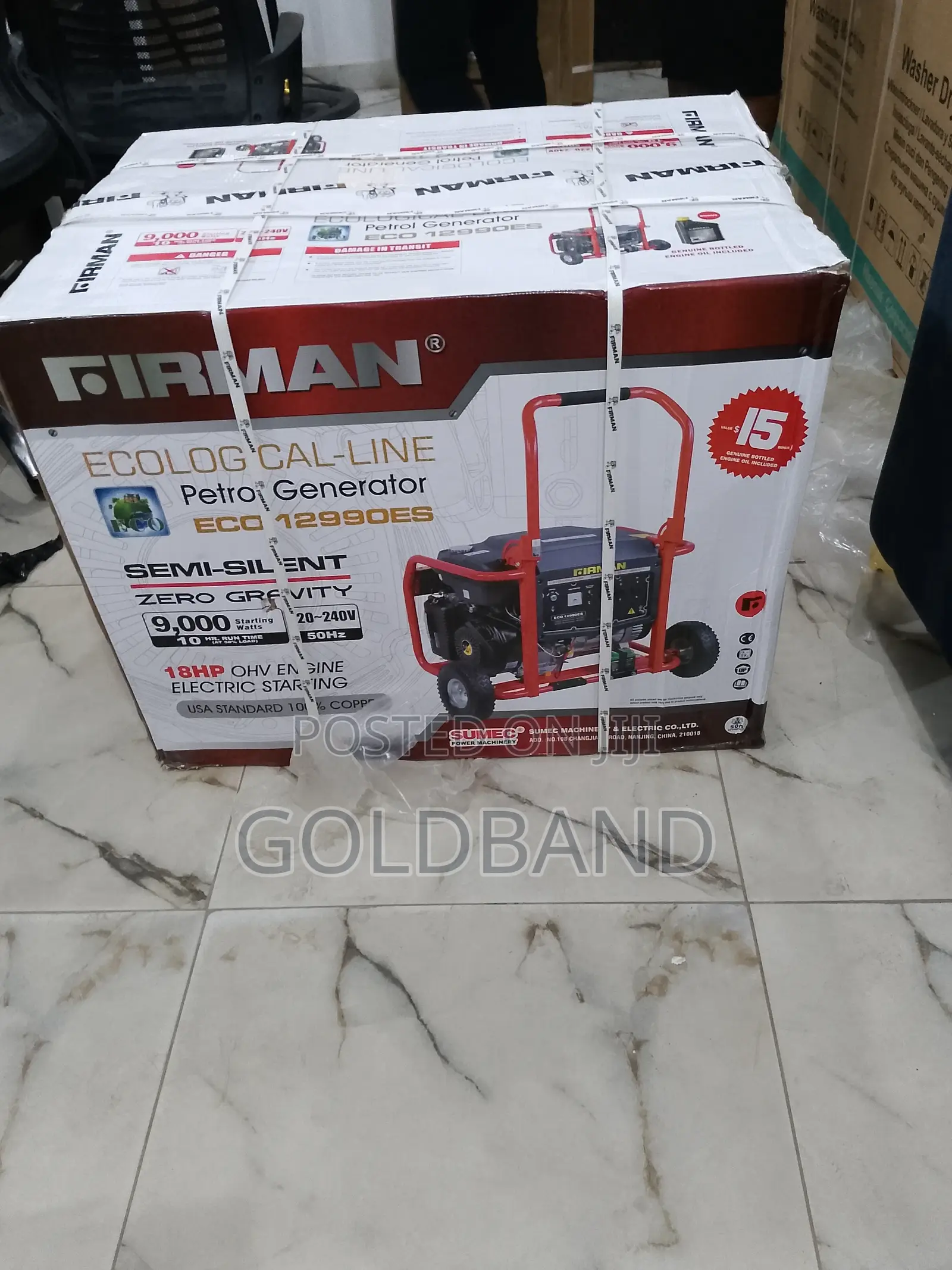 Firman Sumec Semi-Silent Generator Eco-12990es