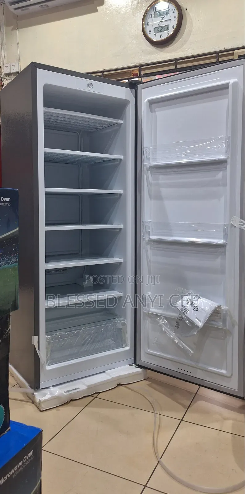 New Hisense 190L Standing Upright Freezer (6 Step) Warranty