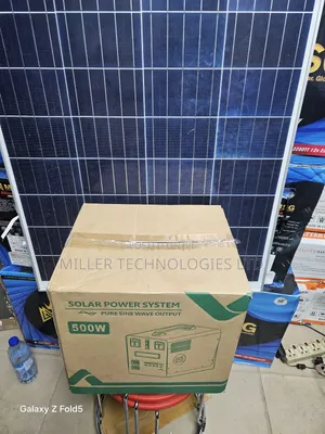 500w Solar Generator 90w Solar Panel Strong Reliable