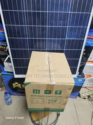 500w Solar Generator 90w Solar Panel Strong Reliable