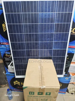 500w Solar Generator 90w Solar Panel Strong Reliable