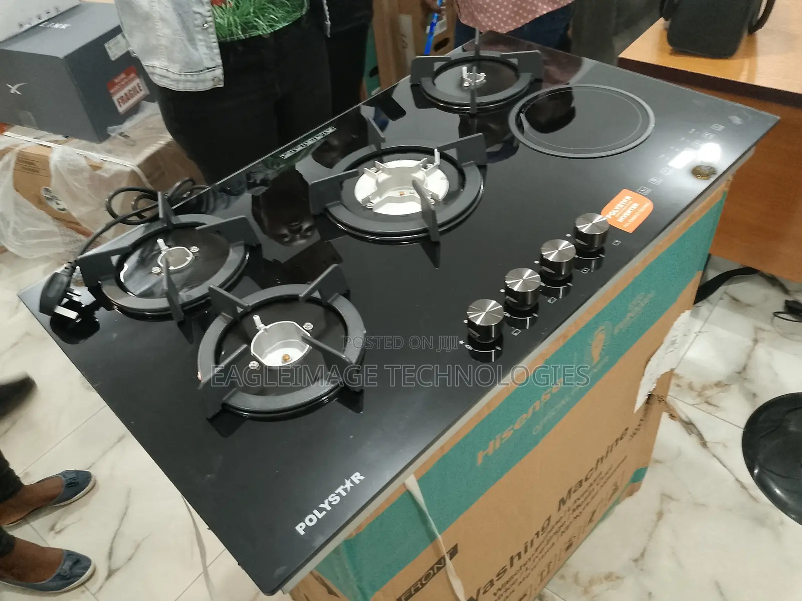 Convinent Polystar 4+1 Built-in Inverter Gas Hob