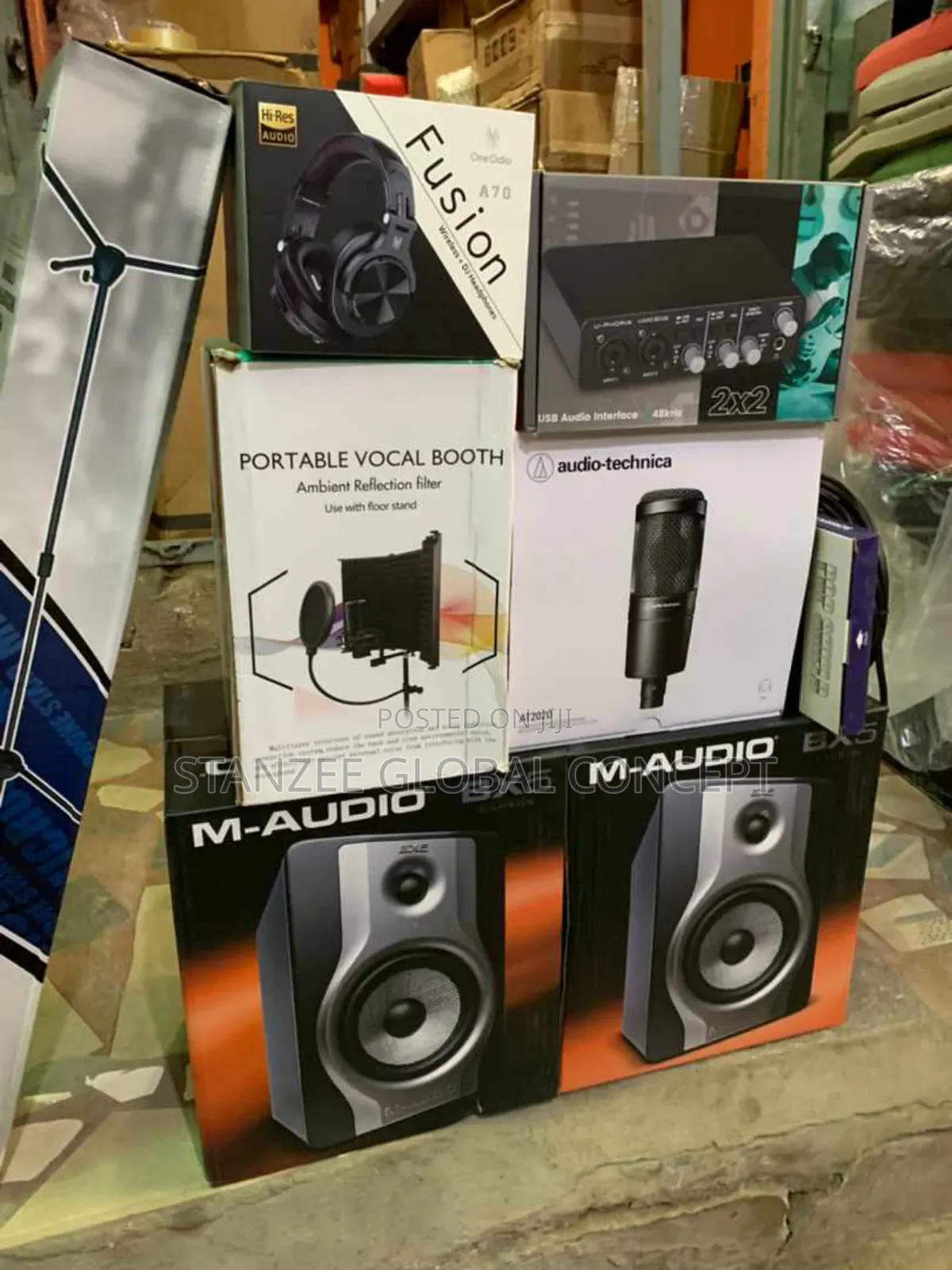 Studio Equipment Set