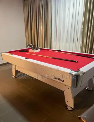 7ft White Nashua Snooker Board