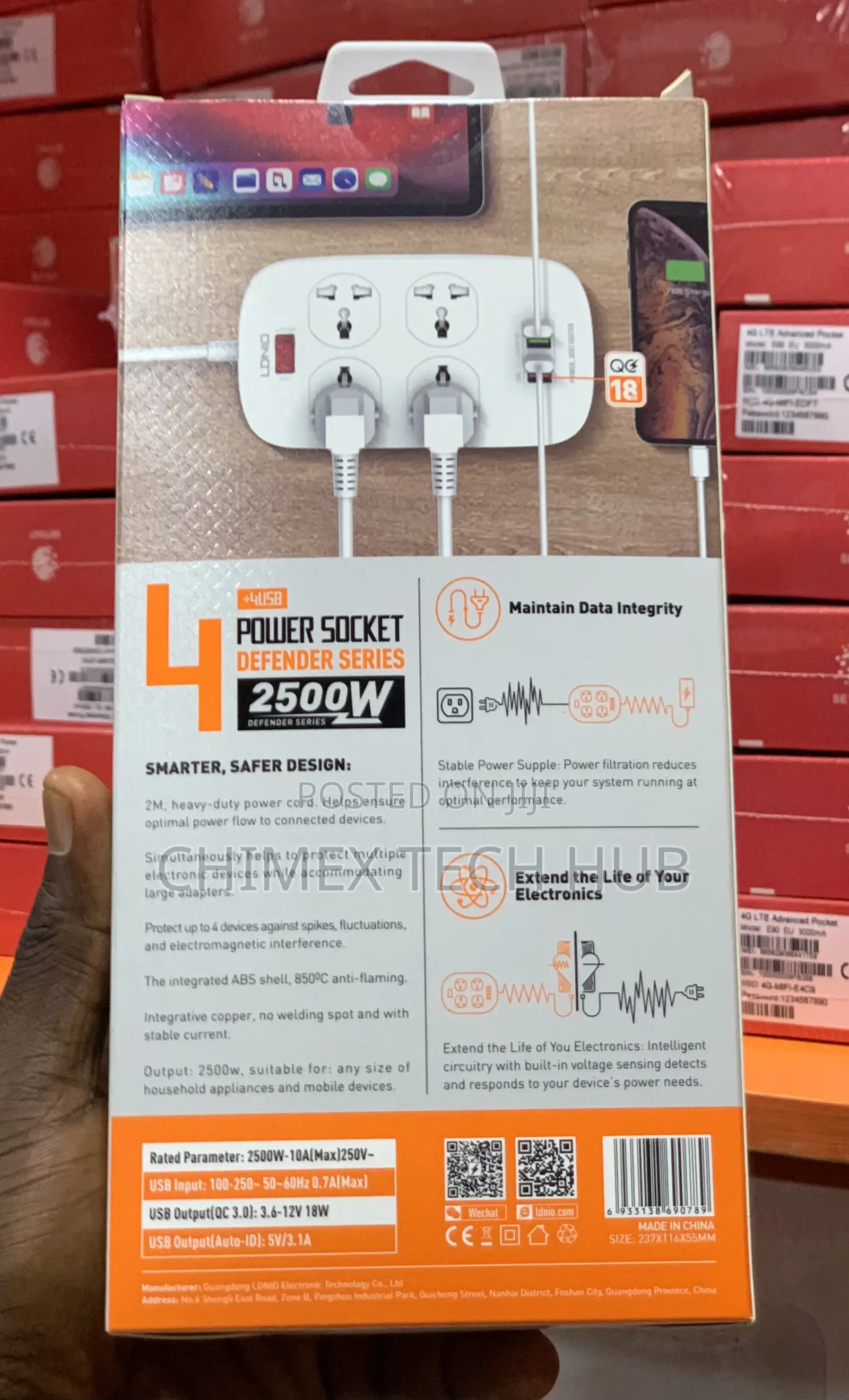 Ldnio Sc4407 Power Socket