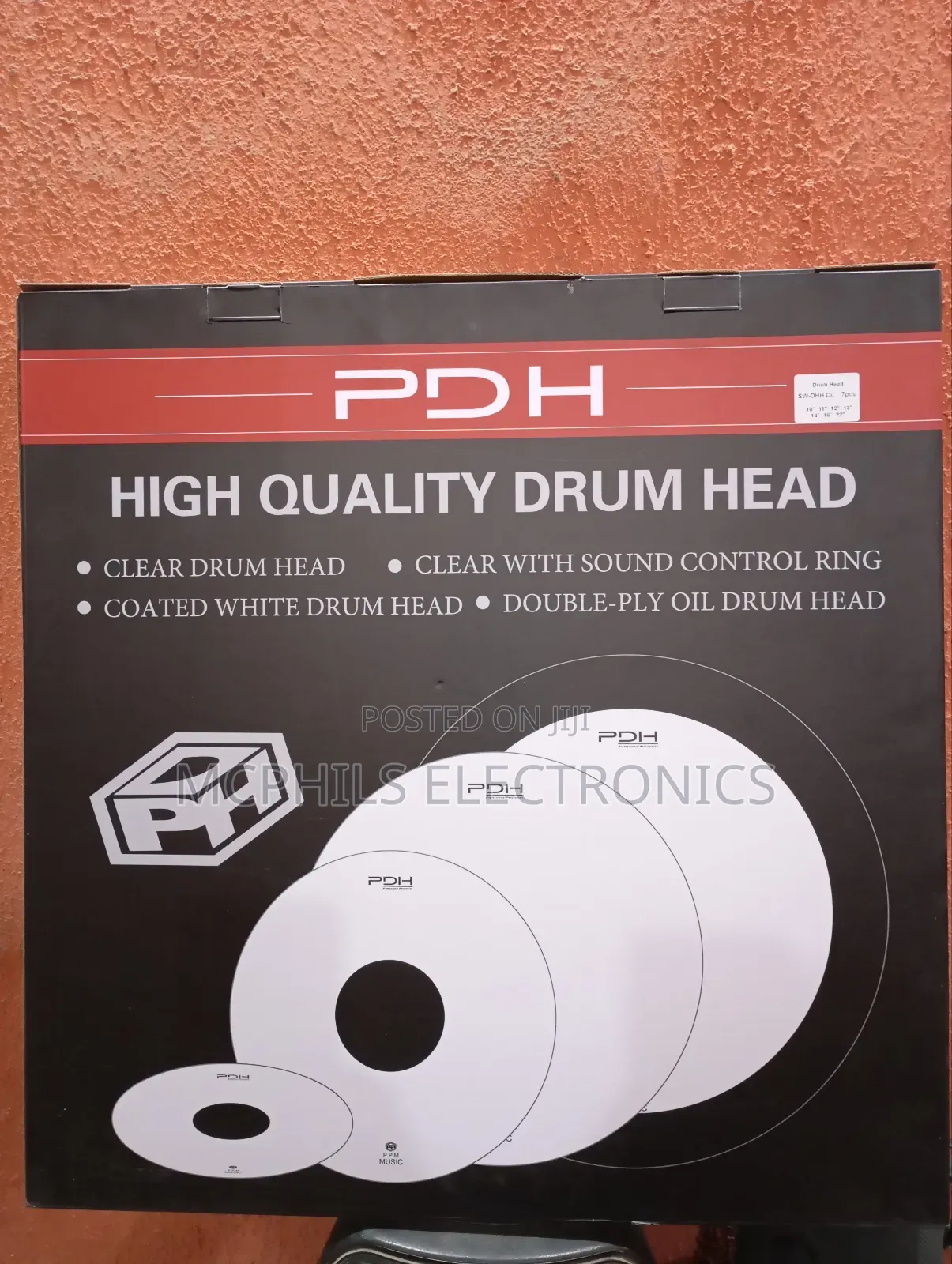 Pdh 7-set Original Chemical Drum Heads