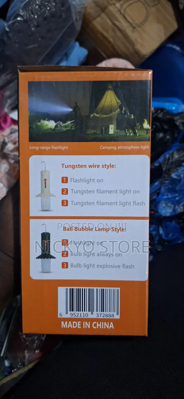 Multifunctional Camping Light